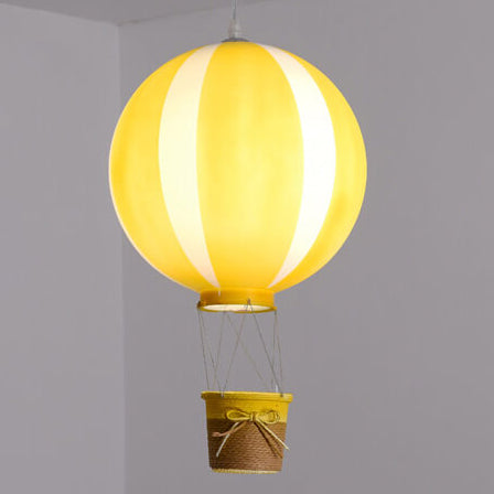 SkyaGlow Heißluftballon Hängeleuchte | Kreatives Skandinavisches Design | LED Pendelleuchte | Deko für Zuhause