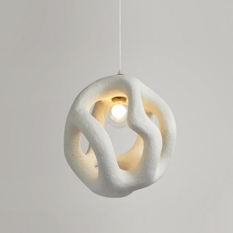 ShiroZen Wabi Sabi Pendelleuchte | Japanisches Design | Elegante Deckenbeleuchtung | Minimalistische Einrichtung