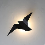SkyWing Moderne LED Wandleuchte | Fliegender Vogel | 1-flammig | Kreatives Design | Deko für Zuhause
