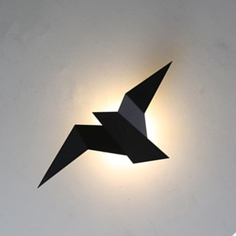 SkyWing Moderne LED Wandleuchte | Fliegender Vogel | 1-flammig | Kreatives Design | Deko für Zuhause