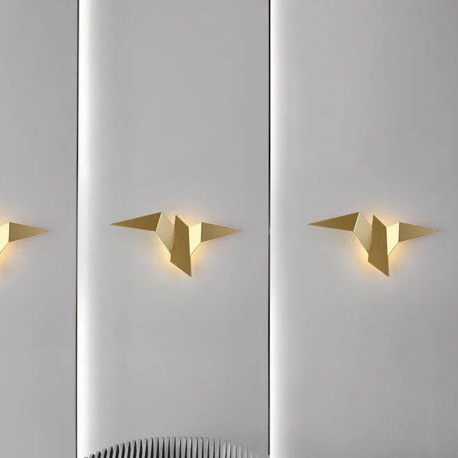 SkyWing Moderne LED Wandleuchte | Fliegender Vogel | 1-flammig | Kreatives Design | Deko für Zuhause