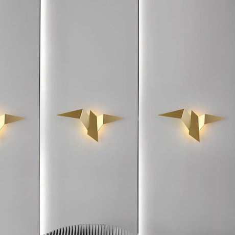 SkyWing Moderne LED Wandleuchte | Fliegender Vogel | 1-flammig | Kreatives Design | Deko für Zuhause
