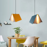 FlyLit Buchform Pendelleuchte | 1-Licht | Metall & PVC | Kreatives Design | Beleuchtung für Zuhause
