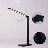 Lumosync FoldPro LED Tischlampe | Kabellos & Wiederaufladbar | Augenschutz | Dimmbar | USB-Ladestation