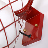 Slamora Kinder Wandleuchte | Basketballkorb Design | Glas & Metall | Art Déco Stil | Schlafzimmerlicht