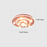 Orbitalux Kinderzimmer-Deckenleuchte | LED Planetenlicht | Dimmbar | Modernes Design