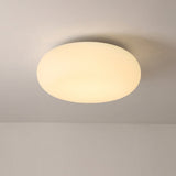 LunaForma Minimalistische LED Deckenleuchte | Ovales Design | Dimmbares Licht | Modernes Schlafzimmerlicht
