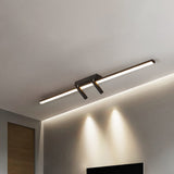 Linevo Minimalistische LED Deckenleuchte | Langstreifen-Design | Spotlight Beleuchtung | Energieeffizient & Modern