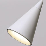 Conevia Minimalistische LED Pendelleuchte | Modernes Kegeldesign | Aluminium & Acryl | Stimmungsvolle Beleuchtung für Schlafzimmer