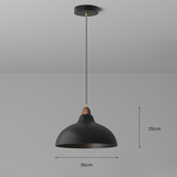 NordicLoom Skandinavische Hängelampe | Küchenbeleuchtung | Modernes Design | Höhenverstellbar
