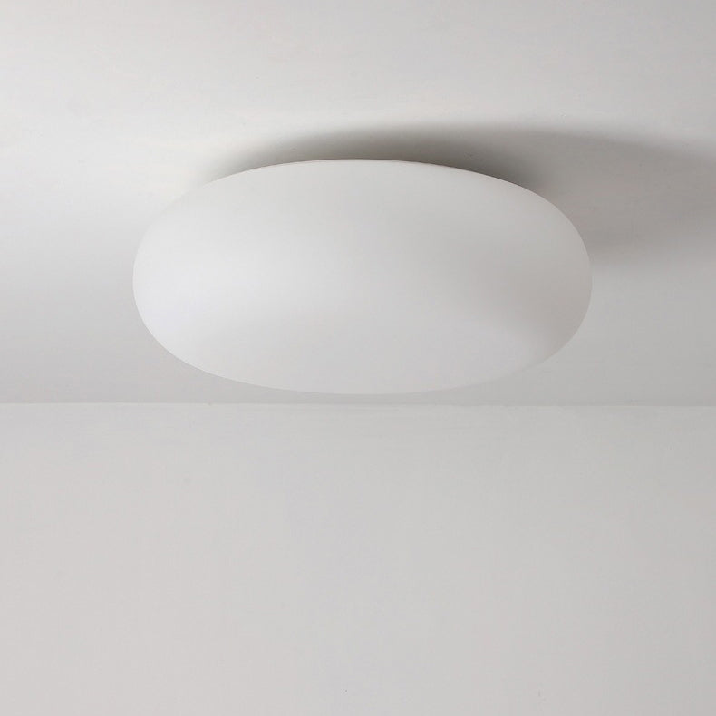 LunaForma Minimalistische LED Deckenleuchte | Ovales Design | Dimmbares Licht | Modernes Schlafzimmerlicht