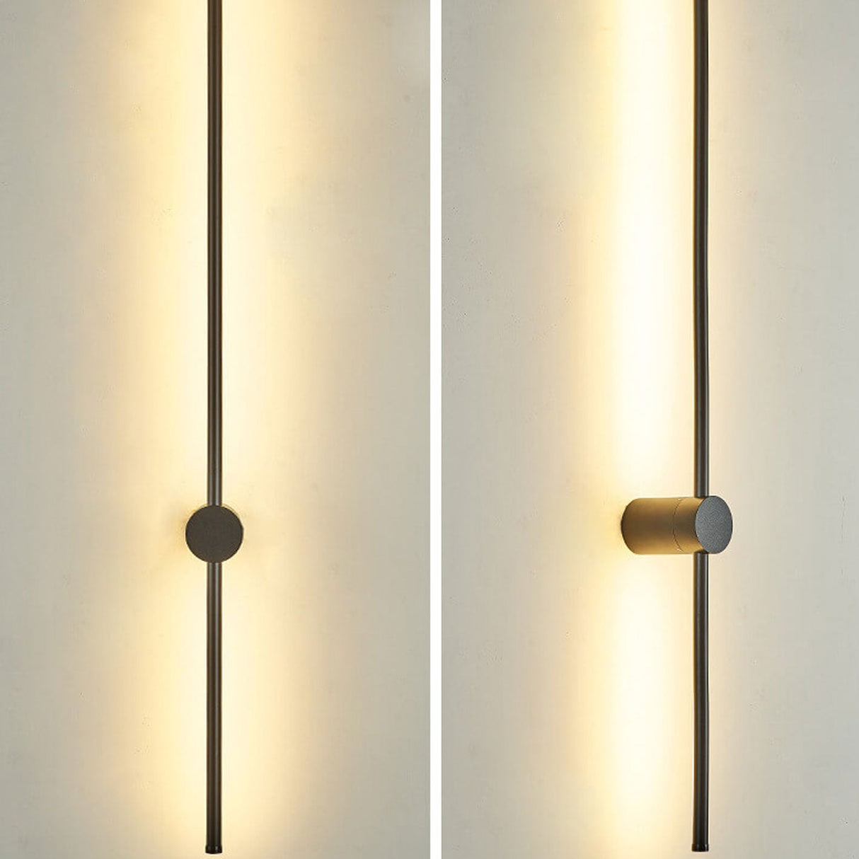 LumiAura LED Wandleuchte | Minimalistisches Design | Dimmbare Aluminium Wandlampe | Modernes Ambiente für Ihr Zuhause