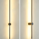 LumiAura LED Wandleuchte | Minimalistisches Design | Dimmbare Aluminium Wandlampe | Modernes Ambiente für Ihr Zuhause