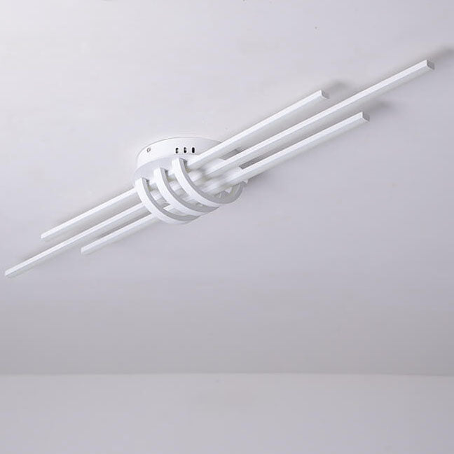 Lumineo LineaFlush Deckenleuchte | Modernes Design | Minimalistisch | LED | Dimmbare Beleuchtung