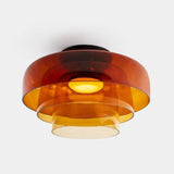 GlassLoom Skandinavische Designer Glas-Deckenleuchte | Kreative Persönlichkeit | Mittelalterlicher Stil