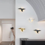 SkyWing Moderne LED Wandleuchte | Fliegender Vogel | 1-flammig | Kreatives Design | Deko für Zuhause