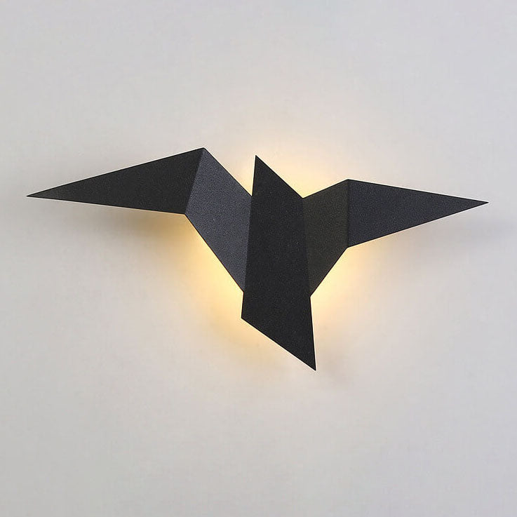SkyWing Moderne LED Wandleuchte | Fliegender Vogel | 1-flammig | Kreatives Design | Deko für Zuhause