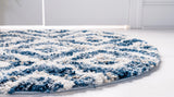 DiamondLuxe Shag - Teppich mit Diamantmuster | Shaggy Hochflorteppich | Weich & Modern | Perfekt für Wohnzimmer