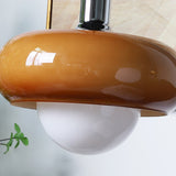 CaffeLume Bauhaus Glas Pendelleuchte | LED Hängelampe | Elegantes Design | Beleuchtung für Esszimmer