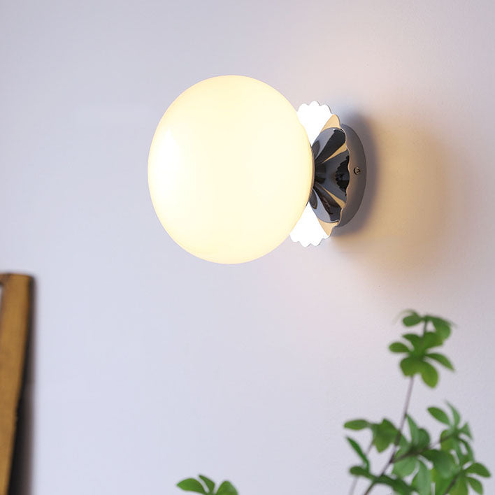BrightVintage Minimalist Wandleuchte | Eisen & Glas | Modernes Vintage-Design
