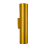 LightVibe Aluminium Wandleuchte Zylinder | 2-flammig | Modernes Design | Innen & Außen