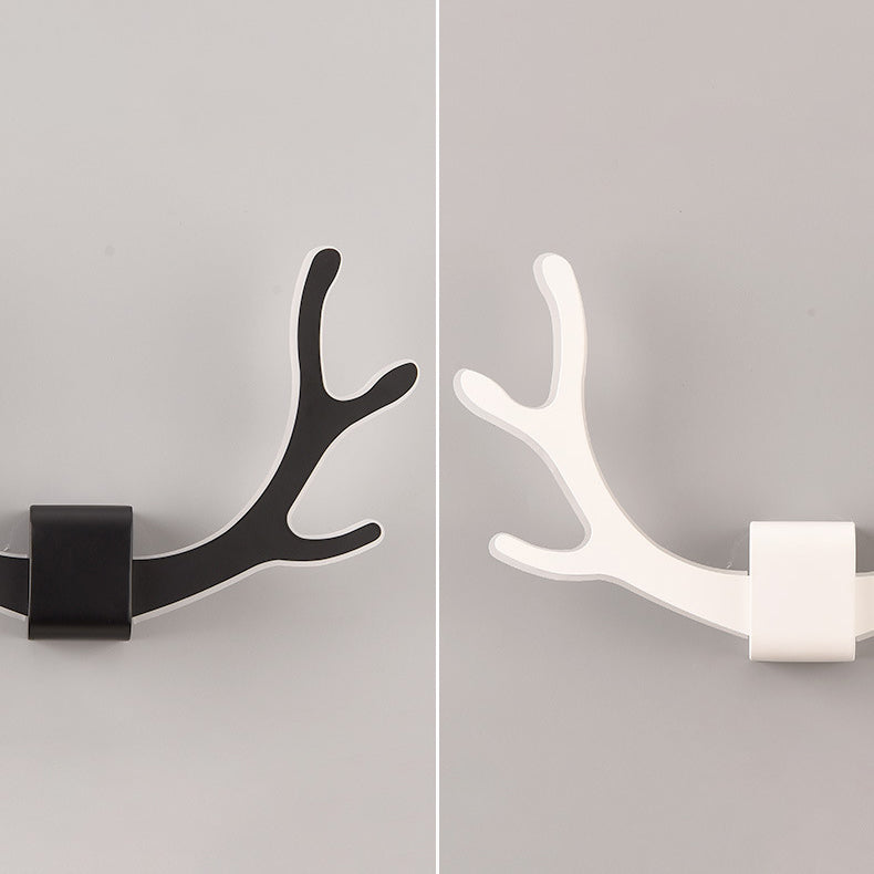 LumiAntler LED Wandleuchte | Nordisches Geweihdesign | Modernes Acryl | Warmes & Kaltes Licht | Kreative Wandlampe