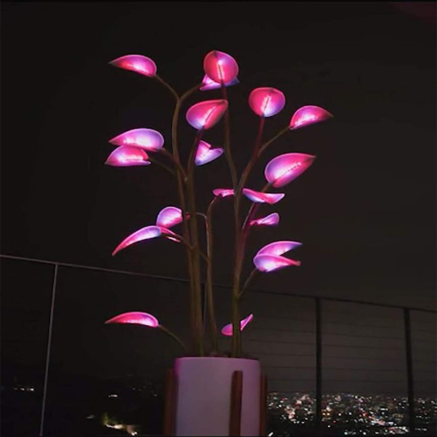 GreenGlow LED Pflanzennachtlampe | Dekorative Beleuchtung | Umweltfreundlich | Modernes Design