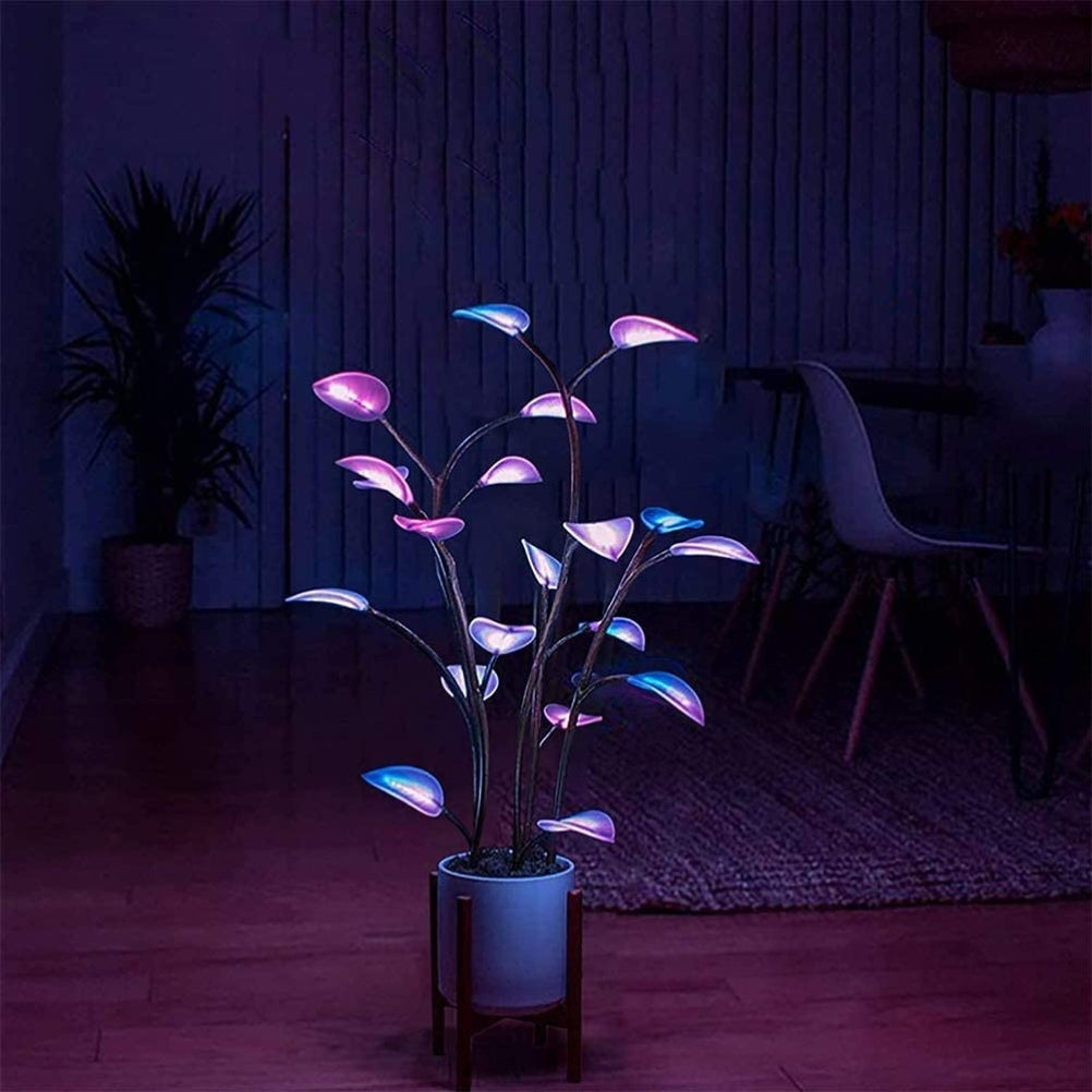 GreenGlow LED Pflanzennachtlampe | Dekorative Beleuchtung | Umweltfreundlich | Modernes Design