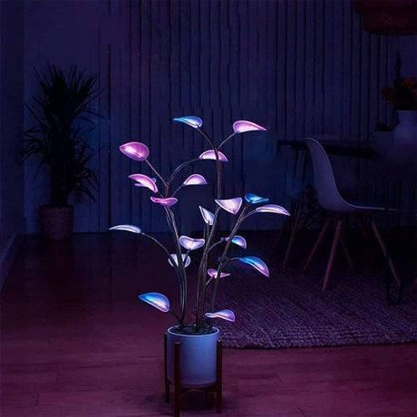 GreenGlow LED Pflanzennachtlampe | Dekorative Beleuchtung | Umweltfreundlich | Modernes Design