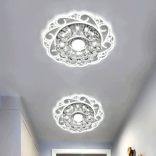 IlluBloom LED Deckenleuchte | Kreatives Blütendesign | Runde Deckenlampe | Energieeffizient & Modern