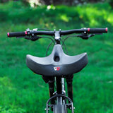 ComfortRide Extra Breiter Fahrradsattel | Schmerzfreier Sitz | Ergonomischer Sattel für lange Fahrten