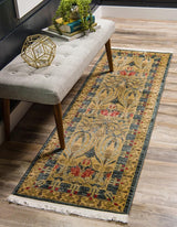 EleganceFringe Moderner Teppich mit Fransen | Klassisches Design | Hochwertig & Stilvoll | Verschiedene Größen
