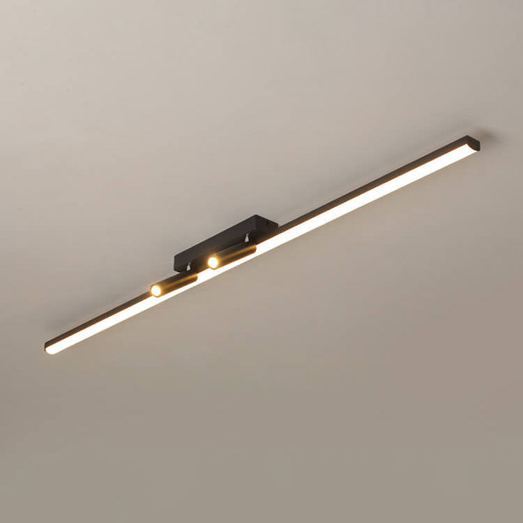 LumiTrack Nordic LED Deckenleuchte | Minimalistisches Design | Spotlights auf Acrylbasis | Modern & Energieeffizient