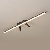 LumiTrack Nordic LED Deckenleuchte | Minimalistisches Design | Spotlights auf Acrylbasis | Modern & Energieeffizient