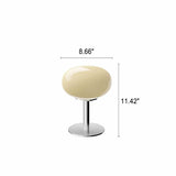 ShiningSphere Nordic Tischlampe | Vintage Design | Rundes Glas | Stimmungslicht | 1-flammig | Deko für Zuhause