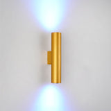 LightVibe Aluminium Wandleuchte Zylinder | 2-flammig | Modernes Design | Innen & Außen