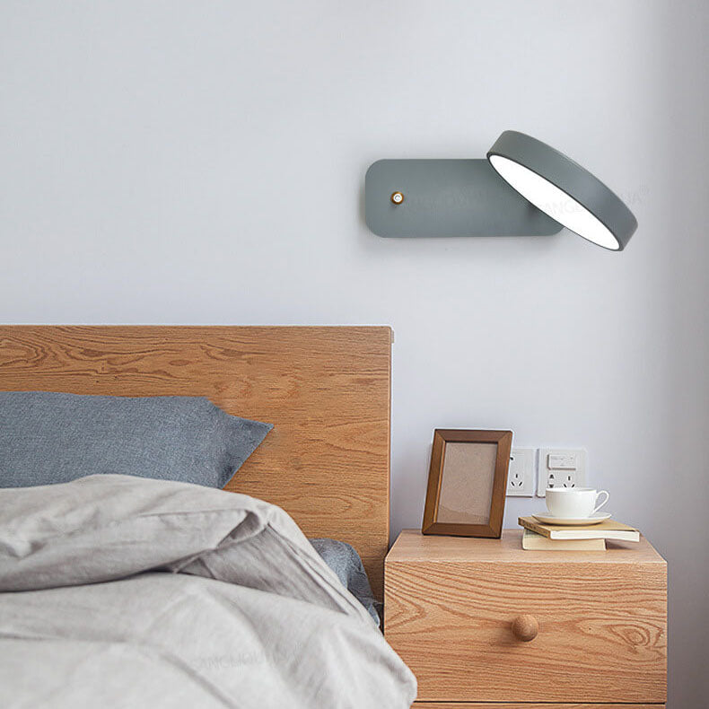 IllumiTurn – Nordic LED Drehbare Wandleuchte | Macaron Design | Verstellbare Beleuchtung