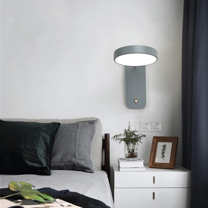 IllumiTurn – Nordic LED Drehbare Wandleuchte | Macaron Design | Verstellbare Beleuchtung
