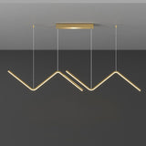 LineoLux LED Pendelleuchte | Minimalistisches N-Design | 2-Licht LED Lampe | Moderne Beleuchtung für Esszimmer & Büro