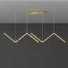 LineoLux LED Pendelleuchte | Minimalistisches N-Design | 2-Licht LED Lampe | Moderne Beleuchtung für Esszimmer & Büro