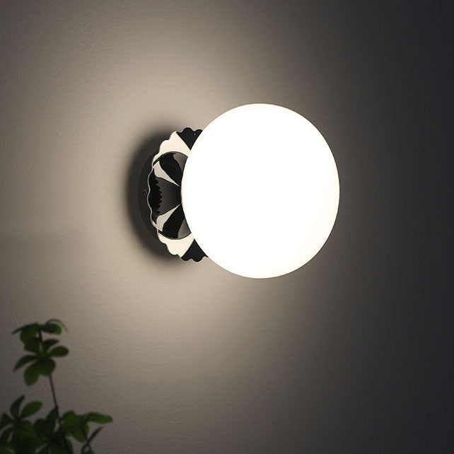 BrightVintage Minimalist Wandleuchte | Eisen & Glas | Modernes Vintage-Design