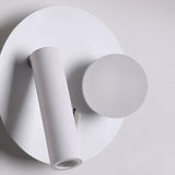 LumoForm Nordic LED Wandleuchte | Rund & Eckig | Minimalistisches Design | Leselampe mit Acryl & Eisen
