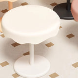 PolarNest Runder Beistelltisch | Eiscreme-Design | PP-Kunststoff & Stahl | Kreativ & Modern für Wohnzimmer