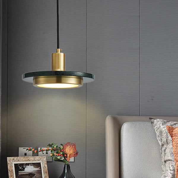 LustraMarmo Moderne Marmor Pendelleuchte | Zeitloses Design | Elegante Beleuchtung für Zuhause