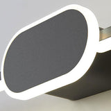 NovaBeam LED Wandleuchte | Minimalistisches Design | Ovaler Sockel | Dimmbar | Badezimmer- & Wohnbeleuchtung