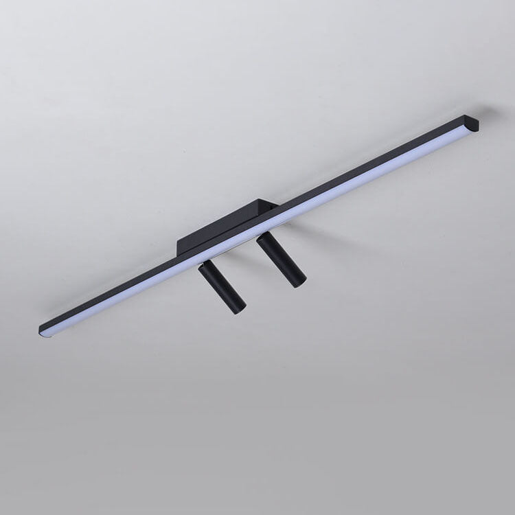 LumiTrack Nordic LED Deckenleuchte | Minimalistisches Design | Spotlights auf Acrylbasis | Modern & Energieeffizient