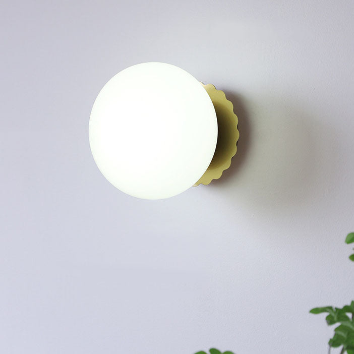 BrightVintage Minimalist Wandleuchte | Eisen & Glas | Modernes Vintage-Design