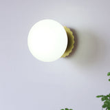 BrightVintage Minimalist Wandleuchte | Eisen & Glas | Modernes Vintage-Design