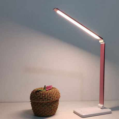 Lumosync FoldPro LED Tischlampe | Kabellos & Wiederaufladbar | Augenschutz | Dimmbar | USB-Ladestation