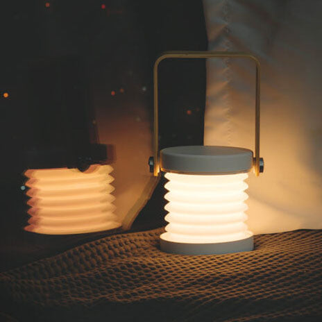 LumoFold Laternenlampe | Faltbare & Tragbare LED-Tischlampe | Nachtlicht & Dekoration | Kreatives Design